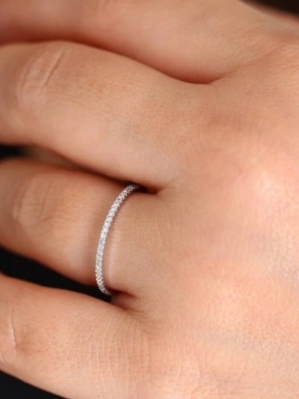925 Sterling Silver Women Classic Ring